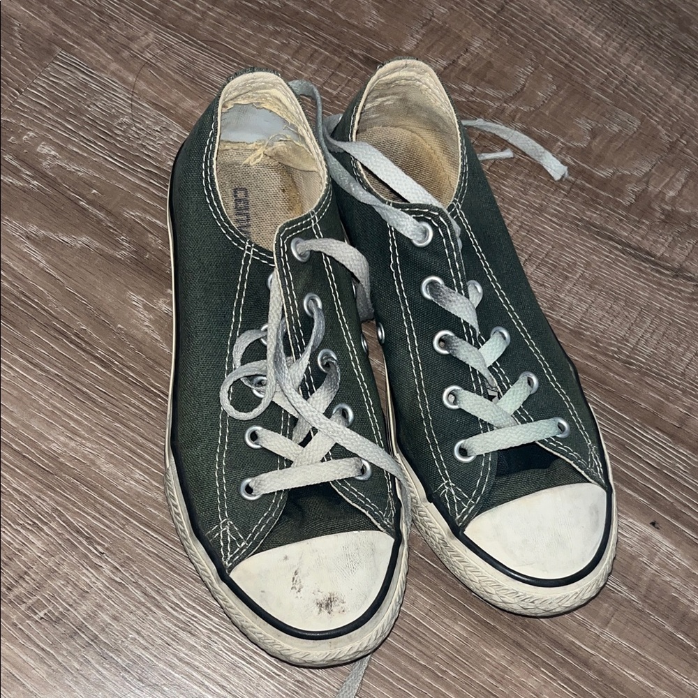 Converse dark gray and white Sneakers